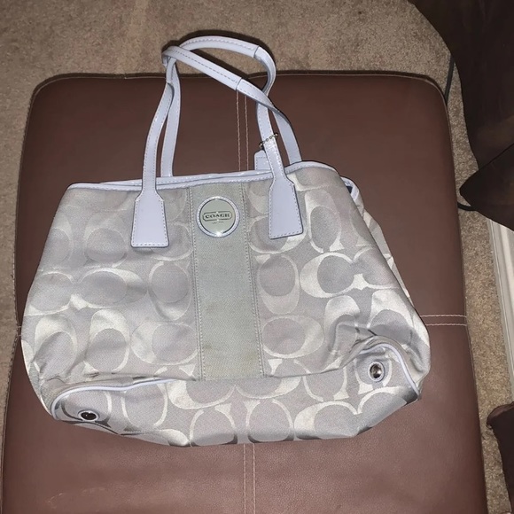 Coach Handbags - Grey coach purse